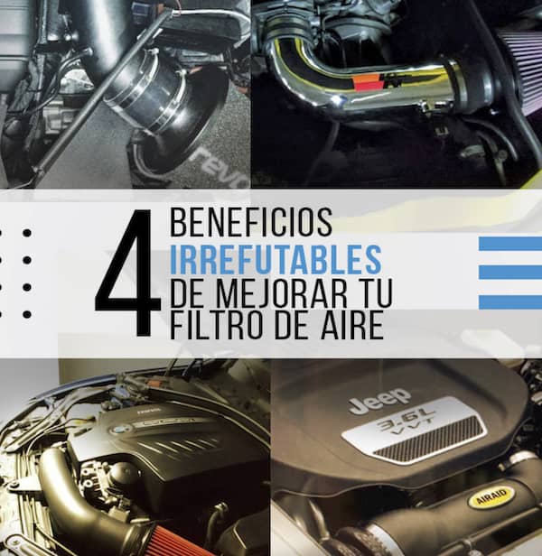 eBook 4 Beneficios Irrefutables de mejorar tu Filtro de Aire